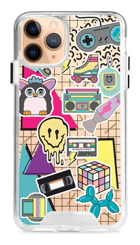 Funda Para iPhone XR Diseño Retro Furby Transparente Case 