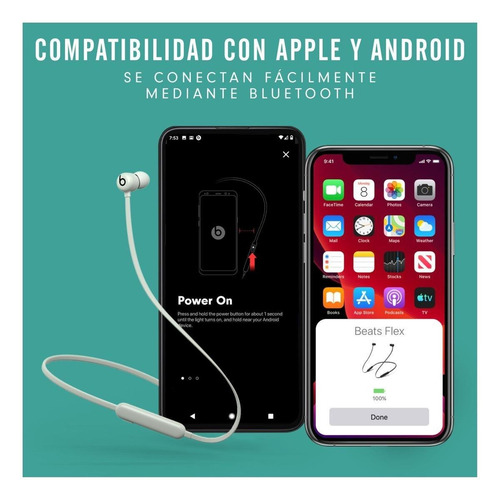 Imagen 6 de 8 de Audífonos Beats Flex - Gris ahumado