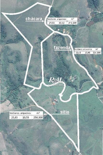 Chácara À Venda, 825700 M² Por R$ 8.700.000,00 - Zona Rural - Cachoeira Paulista/sp - Ch0021