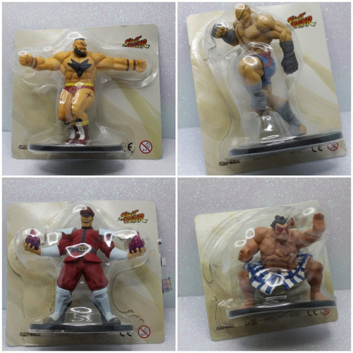 Street Fighter Figuras Coleccionables Con Revista