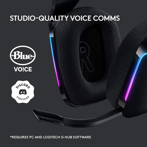 Auriculares Gamer Logitech G733 Negro