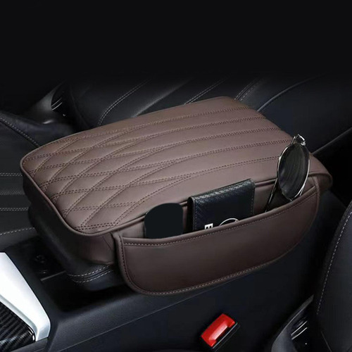 Cojín Para Reposabrazos De Coche, Almohada Universal Café