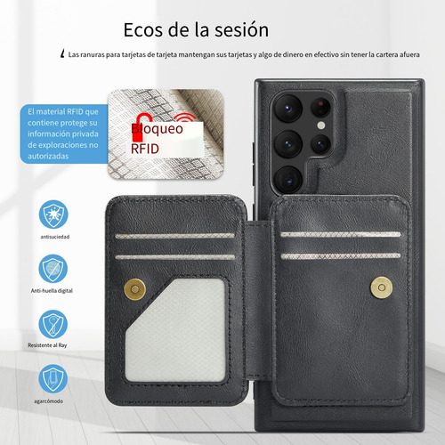 Funda Para Samsung Galaxy S24 S24 Plus S23 Fe Magsafe Wallet