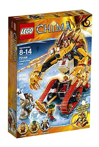 Juguete Lego Chima 70144 Laval De Fire Lion Building