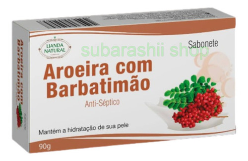 Sabonete De Aroeira Com Barbatimão - Tratamento P Corrimento