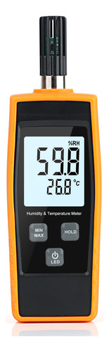 Higrotermógrafo: Temperatura, Lcd Digital, Humedad Y Humedad