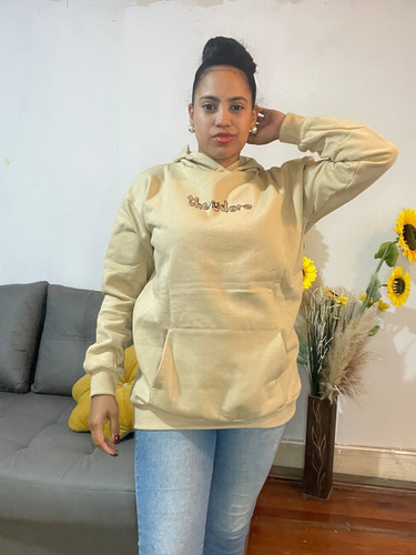 Maxi Buzos Friza Oversize Theodore Canguro Y Capucha