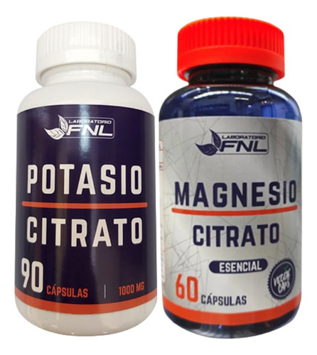 Potasio Citrato + Magnesio Citrato Pack Dietafitness