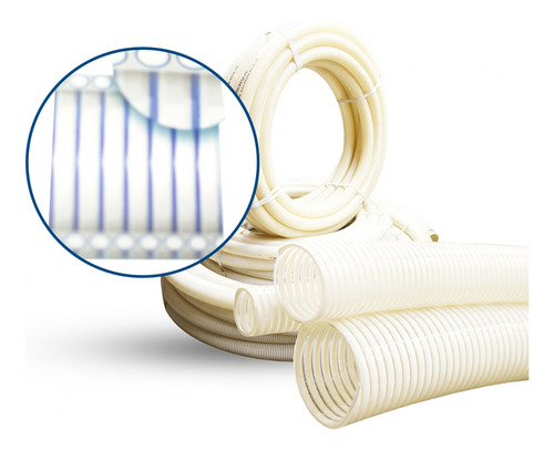 Mangón De Succión En Pvc De Ø 8 (rollo De 10 Mts)
