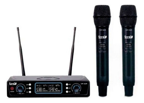 Micrófono Pro DJ UHF-322M Cardioide
