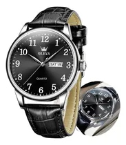 Comprar Olevs Relojes Para Hombre Con Esfera Negra Grande Relojes An