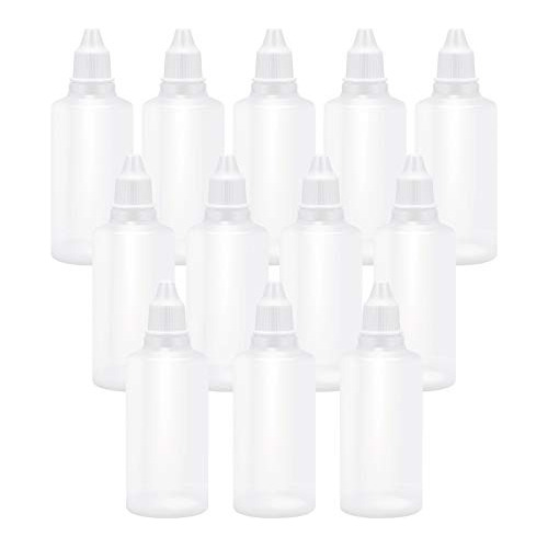 Frascos De Plástico Con Gotero Tool Gadget, 60ml, Pack De 12