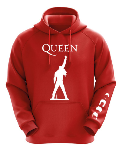 Polerón Rojo Queen Diseño 3