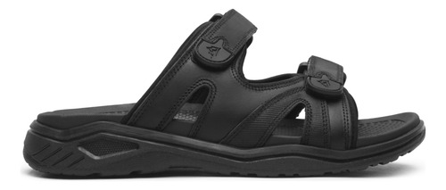 Sandalia Flexi Para Hombre Estilo 411003 Negro