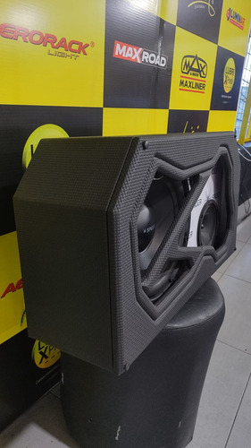Caja Para Trinomio De Audio Con Kit De Instalación Hf 1500w