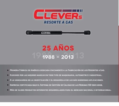 Resorte Neumático Clevers 3ª Puerta Ford Ka 1997/2008