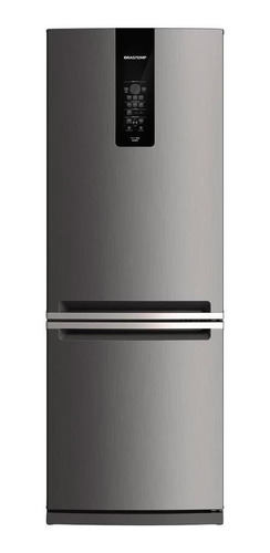 Geladeira frost free Brastemp BRE57A inox com freezer 443L 110V