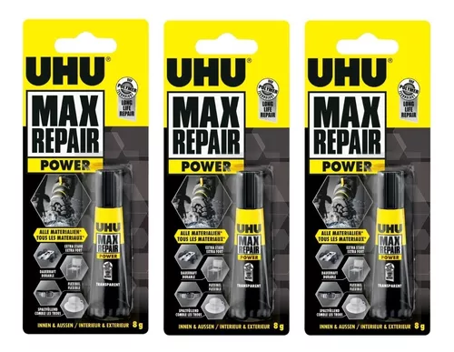 Pegamento Adhesivo Extremo Uhu Max Repair 8 G