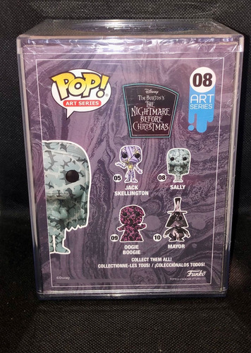 Figura Pop Mundo De Jack Skellington Sally Art Series Disney