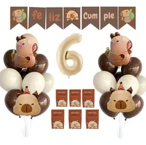 Comprar Set De Cumpleaños Capibara + Bolsitas Chocolate Capibara