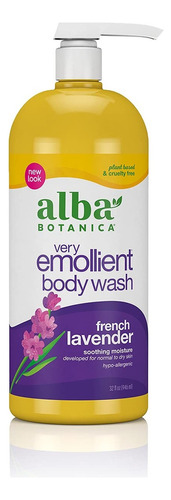 Alba Botanica Gel De Cuerpo Alba Botanica, Lavanda Francesa