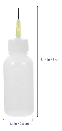 Botellas Cuentagotas De Plástico De 30 Ml Con 32 Puntas De A