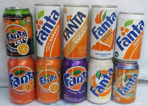 Imagen 2 de 10 de Latas De Refrescos De Coleccion