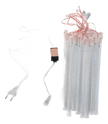Tubo De Luces Led Brillantes, 8 Unidades, 30 Cm, Lluvia De M