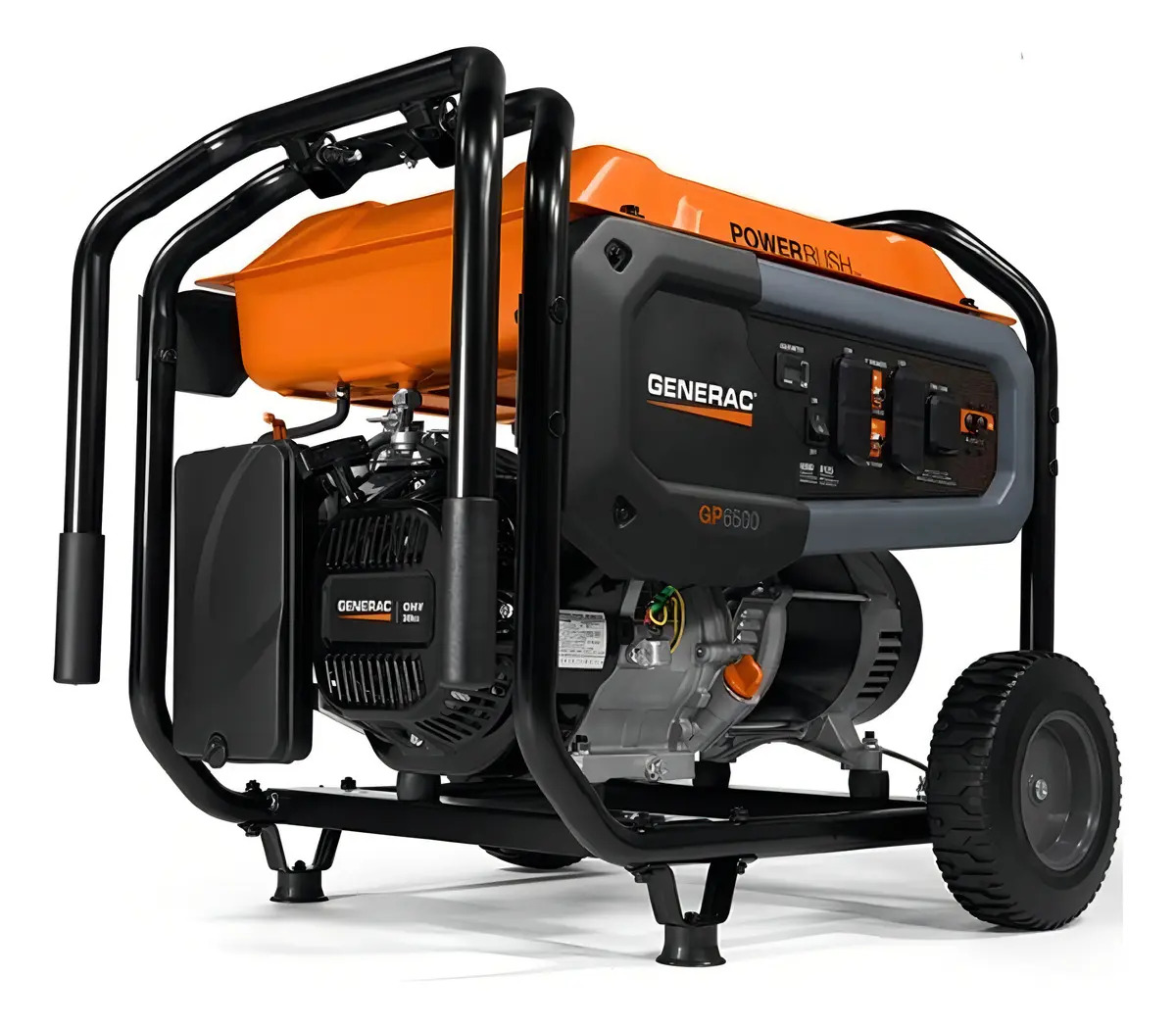 Generador Portátil Generac GP6500 6500W Gasolina Autonomía 10h