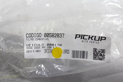 Filtro Combustível Dodge Ram 2500 6.7 19-23 (Usado)