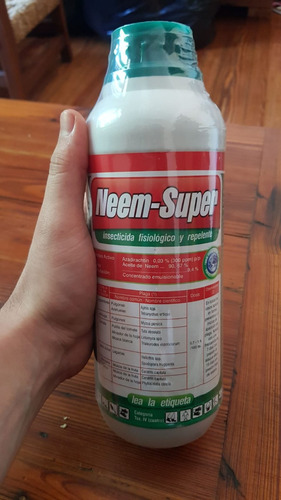 Aceite De Neem Puro 1 Litro Super-neem Insecticida Natural