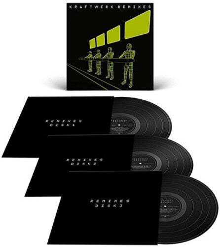 Imagen 1 de 3 de Kraftwerk Triple Vinilo Remixes