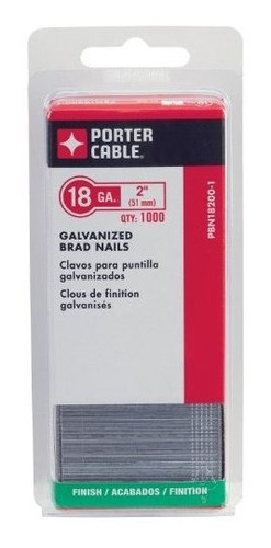 Porter-cable Pbn18200 Calibre 18 De 2 Pulgadas Brad Uñas (50