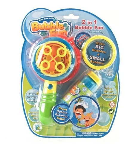 Burbujero 2 En 1 Bubble Fun Friction Power 99481