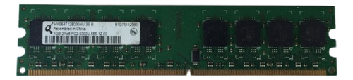 Memoria Ram Quimonda Ddr2 1gb 2rx8 Pc2-5300u 667mhz (Usado)