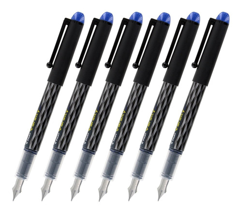 Pilot Varsity Disposable Fountain Pens, Blue Ink, M [0slc16k