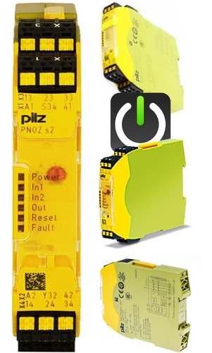 Pilz Rele De Segurança Pnoz S2 24vdc Cat Sil 3 - 3 No - 1 Nc