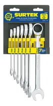 Comprar Juego De 7 Llaves Combinadas Matraca Métricas
