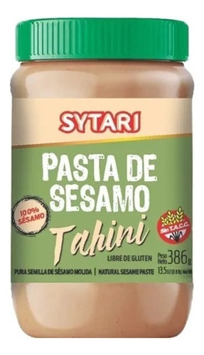 Pasta De Sesamo Tahini Sytari 386 Gr