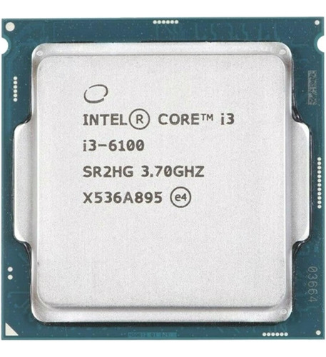 Procesador Intel Core I3 6100 3.7ghz Socket 1151 Oem