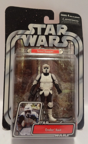 Star Wars Scout Trooper  Figura Articulada Endor Raid.