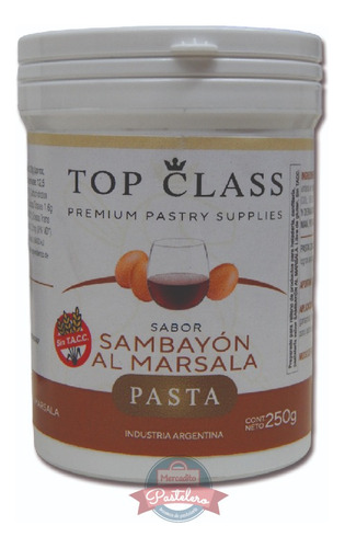 Pasta De Relleno Sambayón Al Marsala X250gr Top Class