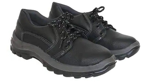 Imagen 6 de 10 de Zapato De Trabajo Con Puntera Acero Negro - Mundo Trabajo