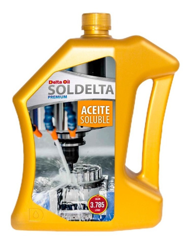 Aceite Soluble Para Corte Metales Soldelta - Galón 