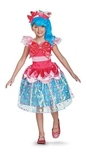 Jessicake Deluxe Shoppies Costume, Pink-blue, Small (4-6x)