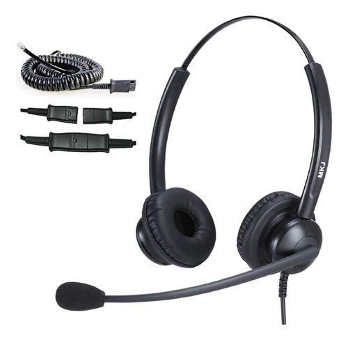 Mkj Rj9 Auriculares Telefono Auriculares Con Microfono Co