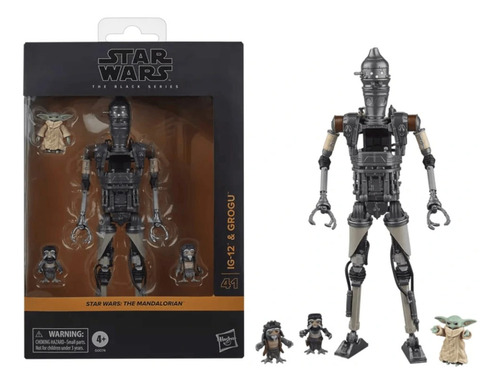 Star Wars Black Series Grogu & Ig-12 Pack O Set Mandalorian