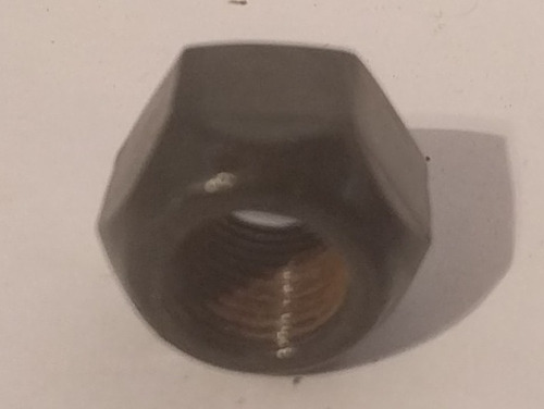 Imagen 5 de 5 de Tuerca Hexagonal Cónica Pavonada 1/2