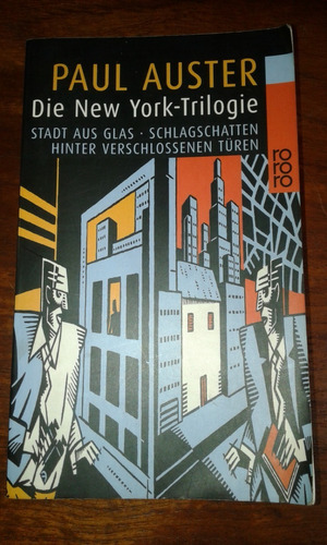 Auster Paul-die New York-trilogie: Stadt Aus Glas...