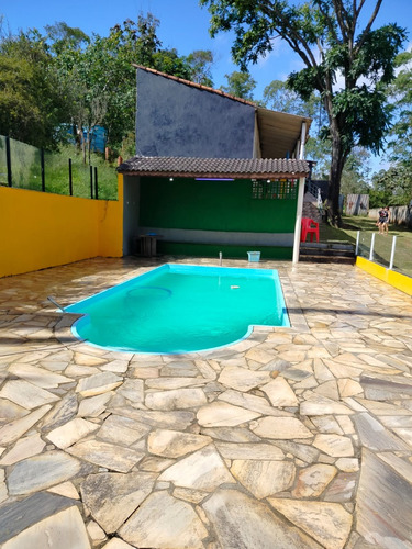 Sítio, Fazenda ,chácara Com 3 Quartos, Salão De Festa E De Jogos , Piscina E Area Verde